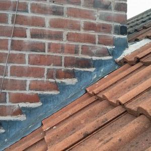 Front Chimney Flashing