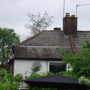 Slate roof
