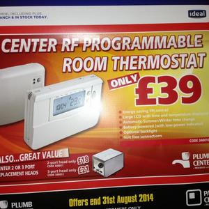 plumbcentre programmer