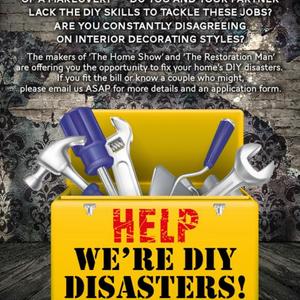 HELP, WE’RE DIY DISASTERS!