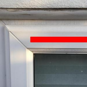 Fitting a trickle vent