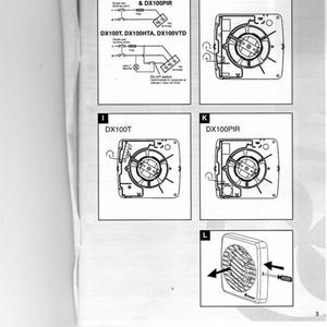 Extractor fan wiring