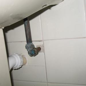 toilet pipes