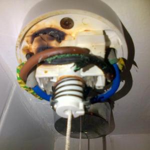 Shower isolation switch