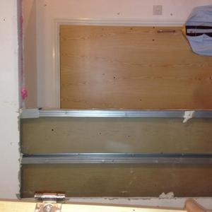 Steel frame stud wall