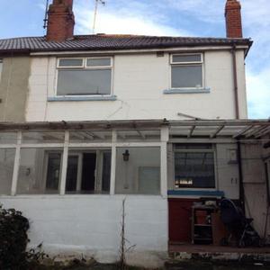 Cracks around window