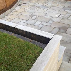 Garden retaining wall problem