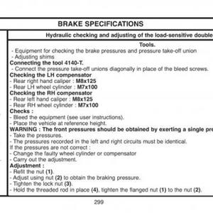 Citroen Despatch brakes