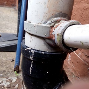grannys waste pipe