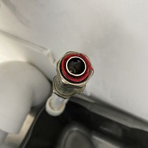 Changing washers for toilet