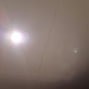 Ceiling cracks