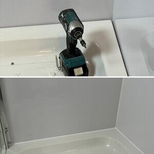 Shower tray and panels