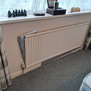 radiator heat deflection
