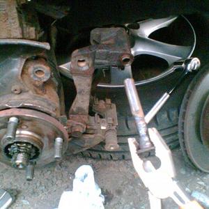 Corolla caliper mount