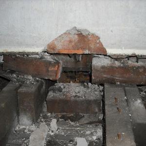 Internal wall support