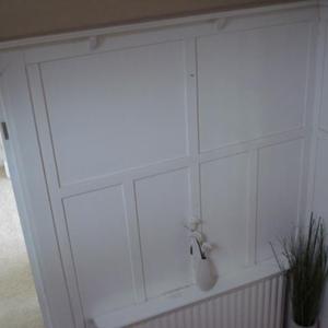 Hallway wooden panell