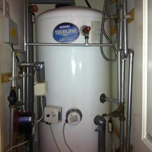 central heating pump and valves