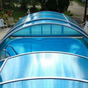 Retractable pool covers