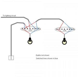 2 lights single switch