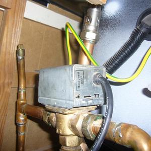 Motorised valve failure