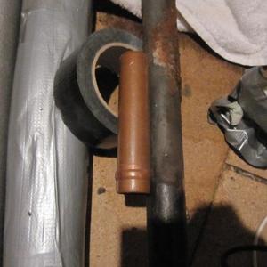 rusted pipe