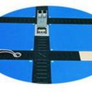 OAM line slot cover board and outlet