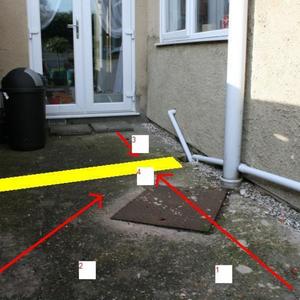 Side of house with slopes