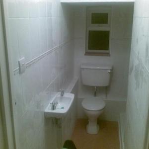 Classic victorian cloakroom