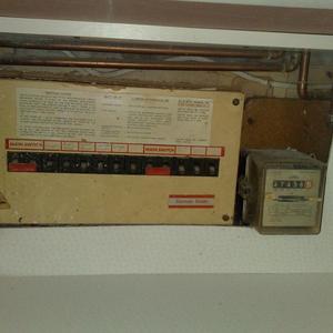 Meter tails and fuse completely hidden