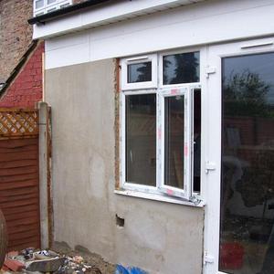 hole left for tumble dryer