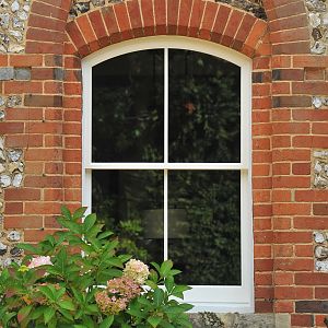 Curved Sash Window