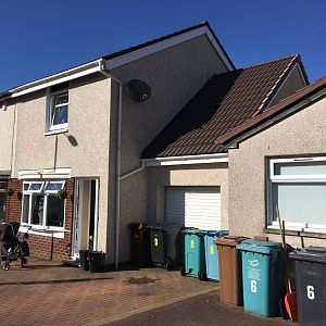 Garage conversion & second storey before starting build.