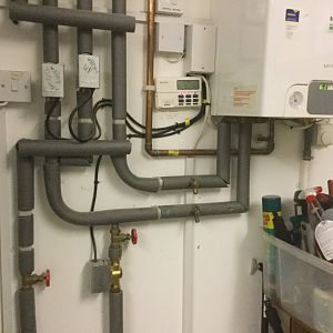 Plumbing set up