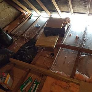 clearing insulation