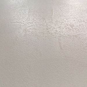 uneven zinsser Bin on mdf