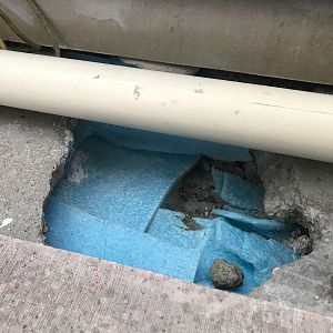 Second hole repair removed