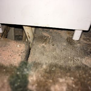 bottom of conduit to consumer unit