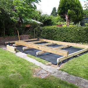 setting out and checking levels