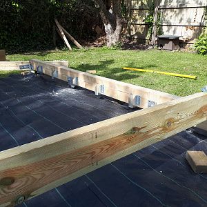 building the floor frame