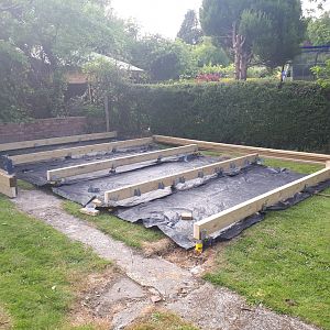 building the floor frame