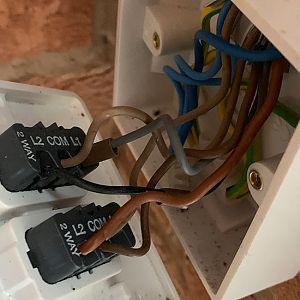 Existing 2-Gang Light Switch