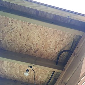 Front eaves overhang