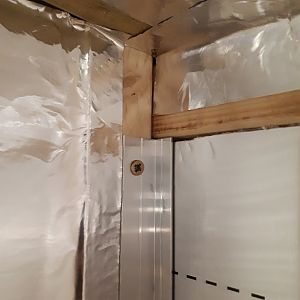 corner cladding support idea