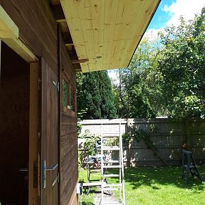 front overhang slowly getting there