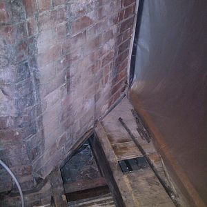 Diagonal Beam Lower Part Of Wall