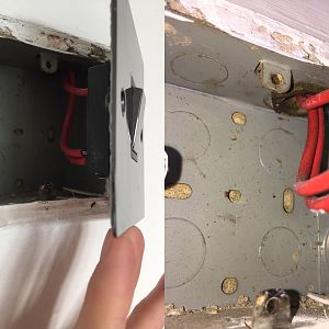 Light Switch Cable Routing