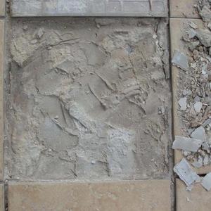 Tiling failure on a felt roof