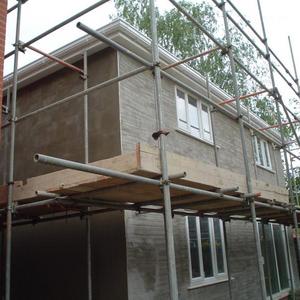 flat sand/cement render