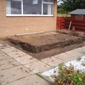 600mmx200mm strip founds