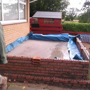 100mm concrete solum,1200 guage dpm